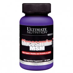 Glucosamine & Chondroitin MSM Ultimate Nutrition (60 ��������) ���������������