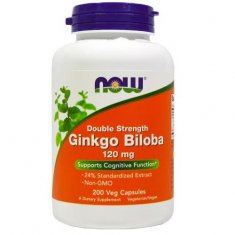 Ginkgo Biloba Double Strength NOW (200 ������) ������ ������ � ������������