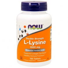 L-Lysine Double Strength NOW (100 ��������) L-�����