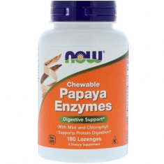 Papaya Enzymes NOW (180 ��������) ���������� ��������